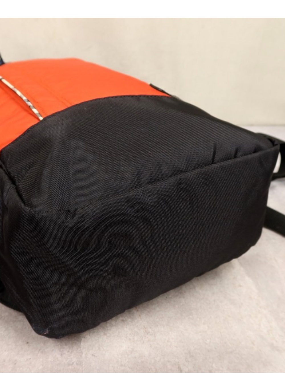 Burberry blue label Orange Backpack - - Picture 8 of 10